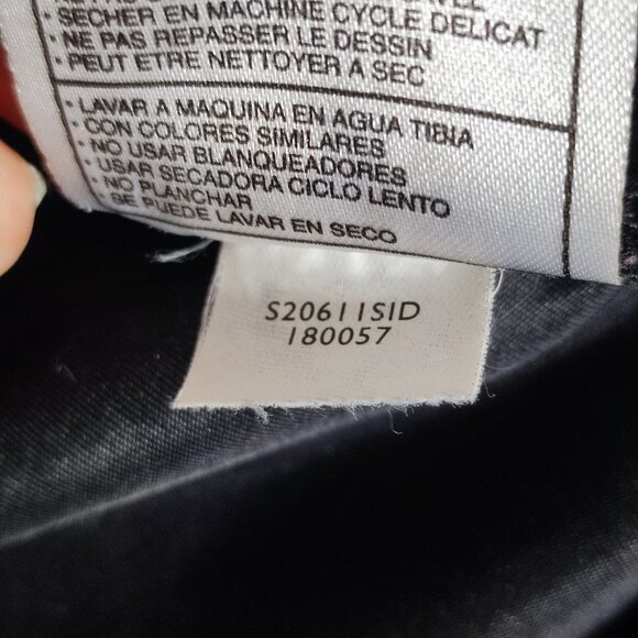 Vintage Y2K black label Nike Golf Jacket men's size M black snap button neck - Picture 9 of 13